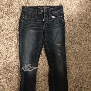American eagle Tom girl jeans